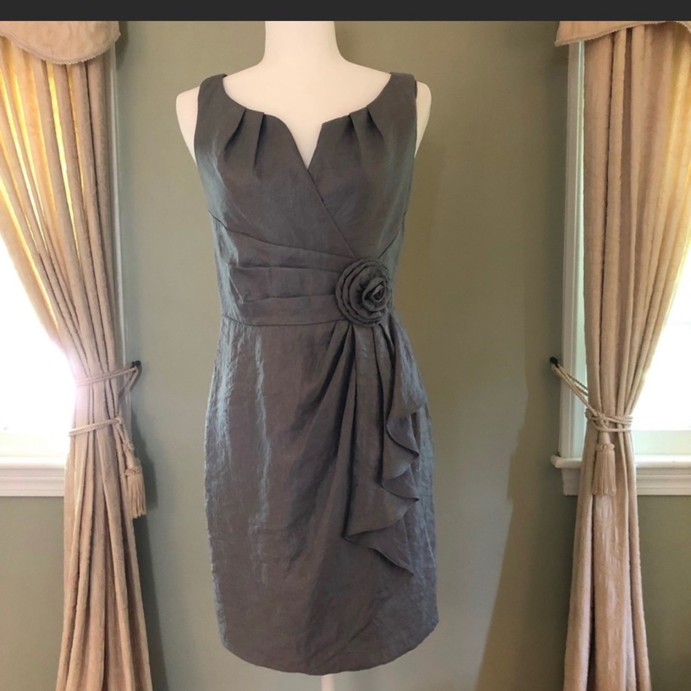 Stunning grey cocktail dress